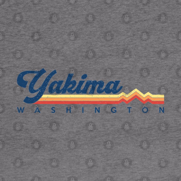 Yakima Washington - Vintage design by Sachpica